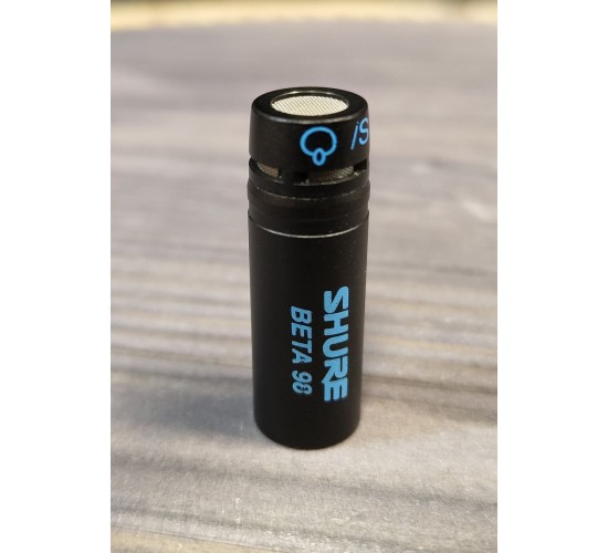 Shure Beta 98/S Миниатюрный суперкардиоидный конденсаторный микрофон Мексика USED