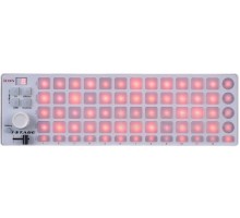 Icon I-STAGE WHITE DJ-контроллер USB 2.0, 48 программируемых клавиш с подсветкой, 1 назначаемый фейдер, режимы работы: DJ, Effector, DAW .Цвет белый.