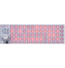 Icon I-STAGE WHITE DJ-контроллер USB 2.0, 48 программируемых клавиш с подсветкой, 1 назначаемый фейдер, режимы работы: DJ, Effector, DAW .Цвет белый.