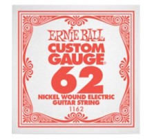 Ernie Ball 1162 струна для электро и акустических гитар. Сталь, калибр .062