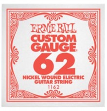 Ernie Ball 1162 струна для электро и акустических гитар. Сталь, калибр .062