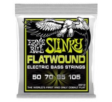 Ernie Ball 2812 струны для бас-гитары Regular Slinky Flatwound Bass (50-70-85-105)