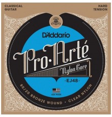 D'Addario EJ48 Набор 6 струн для гитары классической