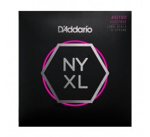 D'Addario NYXL45130 Комплект струн для 5-струнной бас-гитары, Long Scale, Regular Light, 45-130