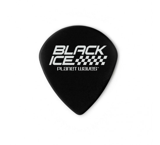 Planet Waves 3DBK4-10 Black Ice Medium Медиаторы черные, средние (0,80мм)