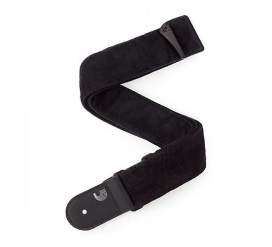Planet Waves 50CR00 Corduroy Ремень для гитары, вельвет, черный