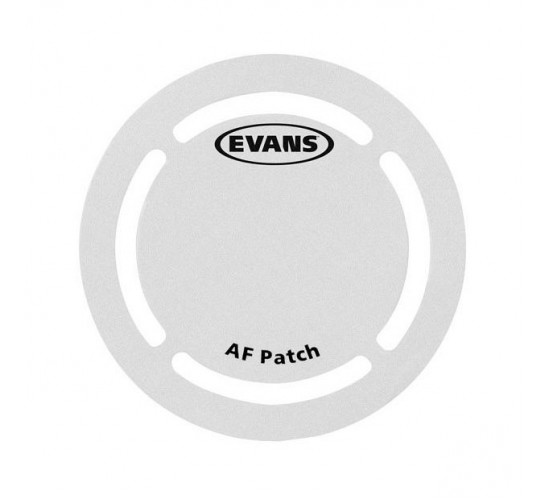 Evans EQPAF1 Наклейка на рабочий пластик бас-барабана, цвет белый