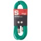 Stagg SMC10 CGR микрофонный шнур, xlr-xlr, длина 10 метров, цвет зеленый