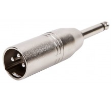 Force CFA-012 Переходник XLR(M) - Jack 1/4"(M) моно