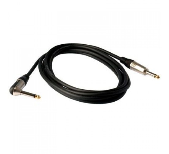 Rockcable RCL30253 D6 Инструментальный кабель, джек-джек(угловые) 3 метра.