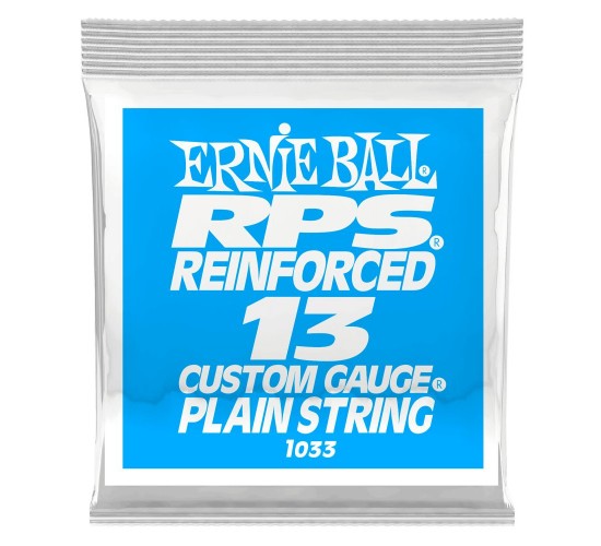 Ernie Ball 1033 струна для электро и акустических гитар. Сталь, калибр .013 (RPS)
