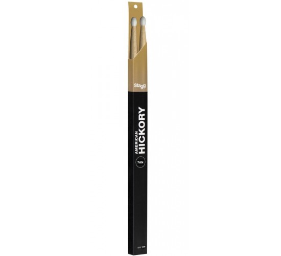 Stagg SHV7AN Барабанные палочки, Hickory, нейлоновая головка, 7A