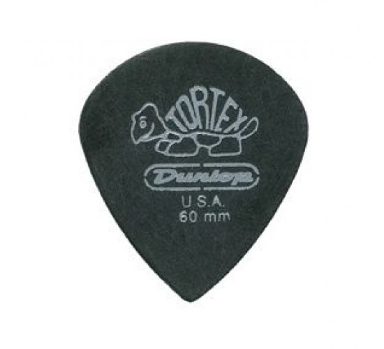 Dunlop Tortex Pitch Black Jazz III Медиатор, толщина 0,60мм