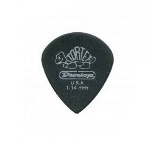 Dunlop Tortex Pitch Black Jazz III Медиатор, толщина 1,14мм