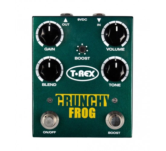 T-Rex Crunchy Frog Педаль эффектов Overdrive для гитары