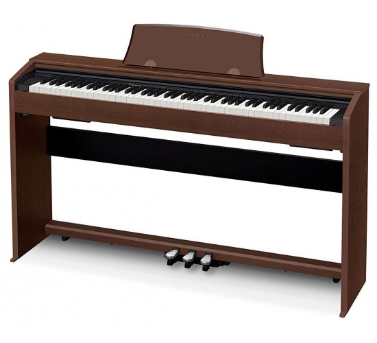 Casio Privia PX-770BN цифровое фортепиано, коричневое