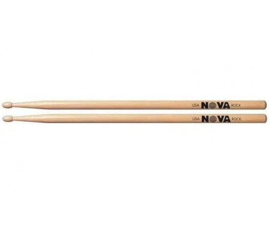 Vic Firth NROCKNOVA барабанныепалочки Rock, сдеревяннымнаконечником, материал орех