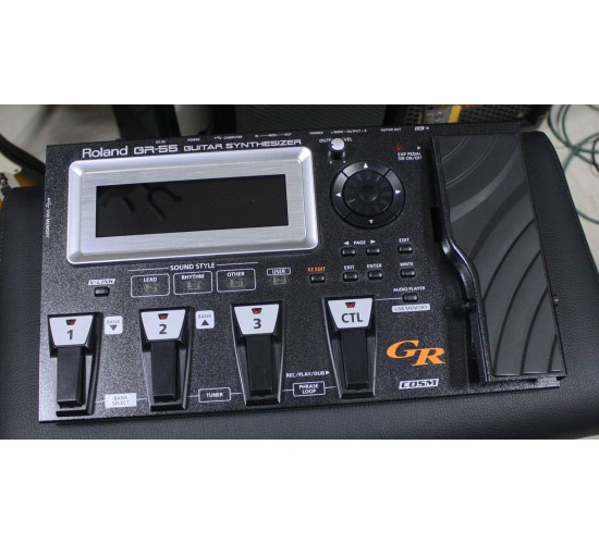Roland GR-55S Black процессор гитарный цвет чёрный USED