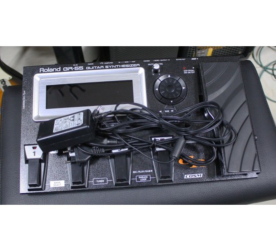 Roland GR-55S Black процессор гитарный цвет чёрный USED