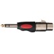 Soundking CXA005 переходник XLR гнездо - 1/4" стерео Jack