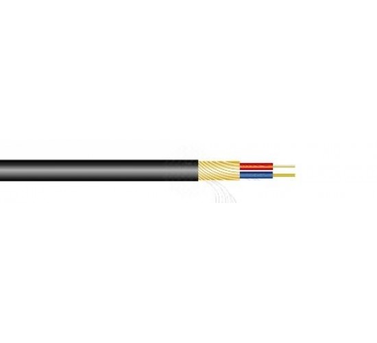 MrCable COURAGE MKII BLK провод симметричный черный «микрофонный», очень гибкий