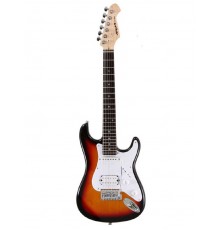Aria STG-MINI 3TS электрогитара, санберст