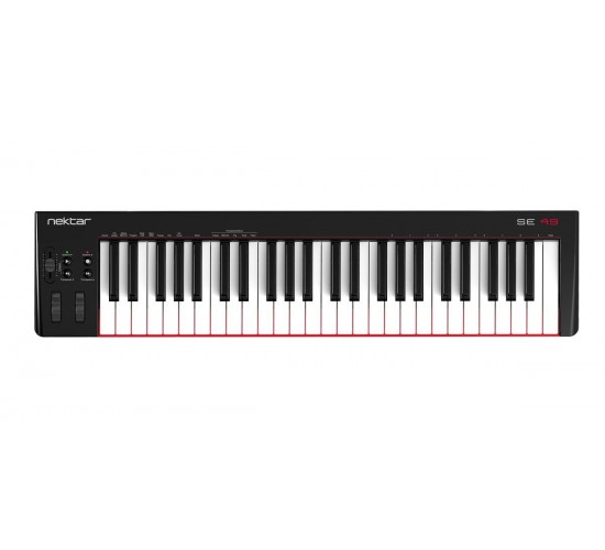 Nektar SE49 USB MIDI клавиатура, 49 клавиш, четырех октавная, Bitwig 8 track