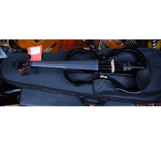 Stagg EVN X-4/4 BK электроскрипка 4/4, цвет черный