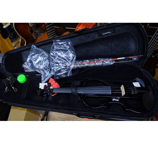 Stagg EVN X-4/4 BK электроскрипка 4/4, цвет черный