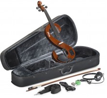 Stagg EVN 4/4 VBR электроскрипка 4/4, цвет violin brown