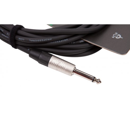 Force FGC-20/6L шнур гитарный Jack1/4«(M) - угловой Jack1/4»(M), 6 метров
