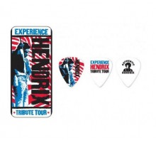Dunlop JH-PT09M Jimi Hendrix Tribute Tour Медиаторы 12шт, средние, в коробочке