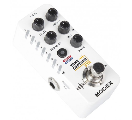 Mooer Tone Capture педаль моделирования звука гитары с записью собственных импульсов