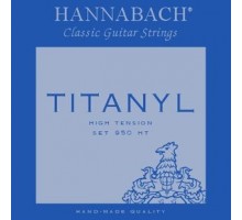 Hannabach 950HT TYTANIL Комплект струн для классической гитары титанил/посеребренные