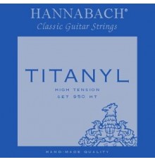 Hannabach 950HT TYTANIL Комплект струн для классической гитары титанил/посеребренные
