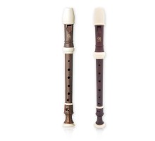 Angel AWR-SW(B) Wood Grain Блокфлейта сопрано, барочная система, коричневая, 3 части