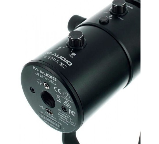 M-Audio Uber Mic микрофон конденсаторный, USB