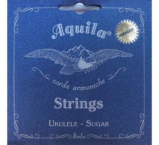 Aquila Sugar 153U струны для укулеле концерт (Low G-C-E-A), 4 струна в оплетке