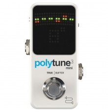 TC Electronic PolyTune 3 Mini гитарная педаль тюнер