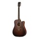 Cort MR500E BR электроакустическая гитара, с вырезом, коричневая