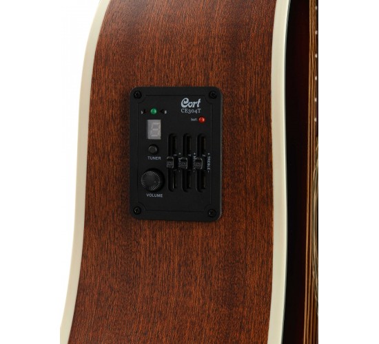 Cort MR500E BR электроакустическая гитара, с вырезом, коричневая