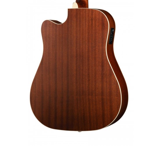 Cort MR500E BR электроакустическая гитара, с вырезом, коричневая