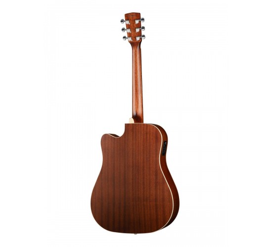 Cort MR500E BR электроакустическая гитара, с вырезом, коричневая