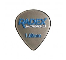 D'Andrea RDX551 1.00 медиатор стандартной формы, серия Radex, 1.00мм, жесткий