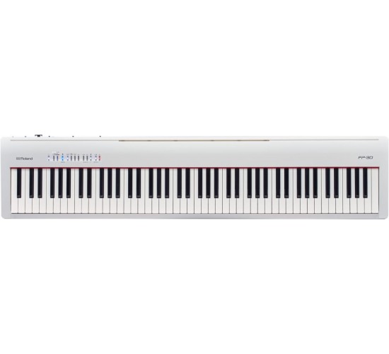 Roland FP-30X-WH цифровое пианино, 88 клавиш, белое