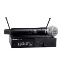 Shure SLXD24E/B58 H56 одноканальная цифровая радиосистема с ручным передатчиком BETA58A 518-562MHz