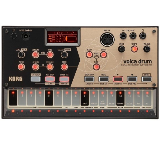 Korg Volca Drum аналоговый синтезатор
