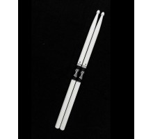 Leonty LW5BW 5B Барабанные палочки, граб, деревянный наконечник, белые