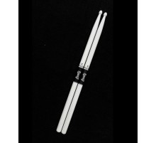 Leonty LW5BW 5B Барабанные палочки, граб, деревянный наконечник, белые
