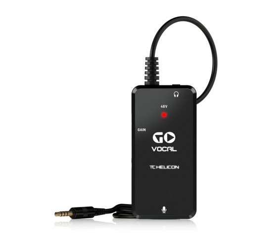 TC Helicon Go Vocal микрофонный предусилитель для мобильных устройств